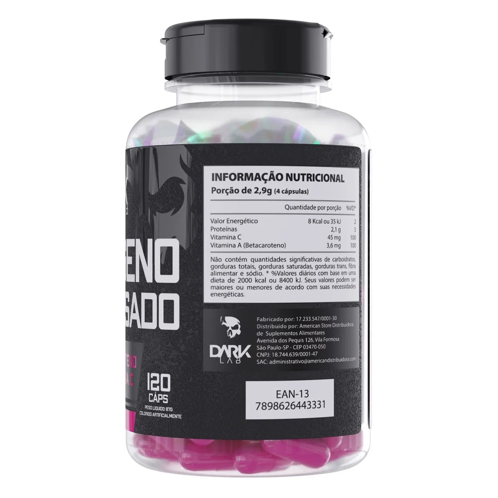 Hydrolyzed Collagen 120 Capsules Dark Lab