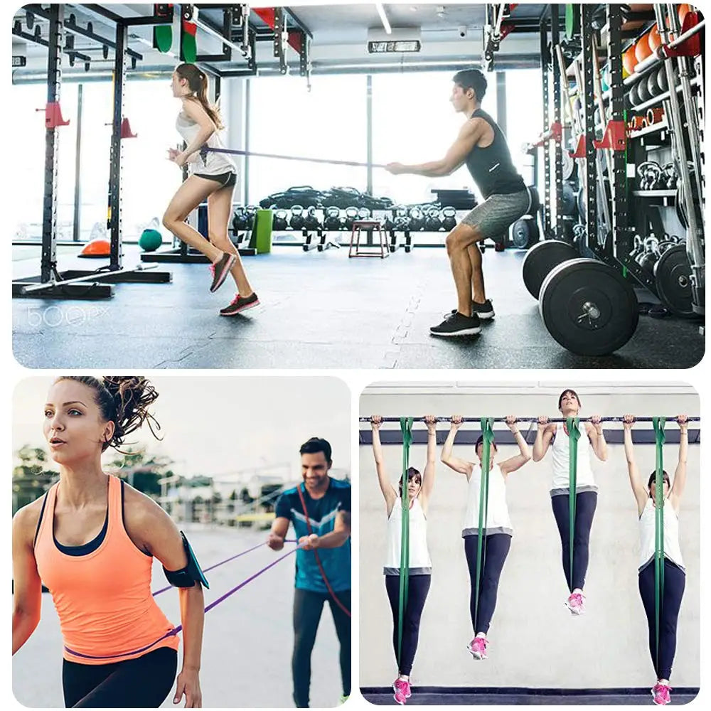 Faixas de assistência para flexões, correias para ajudar o queixo ups, faixa de resistência, exercício, treino e mobilidade, jogos fitness sérios