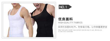 Corset Men Slimming Vest Fitness Body Shaper Slimming Shirt Full Waist Trainer Shapewear Corsets Vest Tummy Shaper Underwear