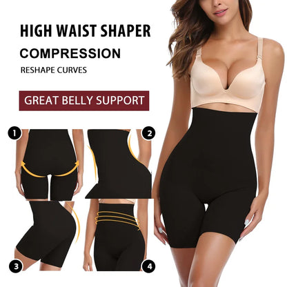 Power Shorts High Waist Body Shaper for Women Lightweight Cotton Blend Phenomenal and Ultra-Breathable Shapewear Control Panties