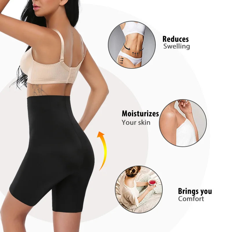 Power Shorts High Waist Body Shaper for Women Lightweight Cotton Blend Phenomenal and Ultra-Breathable Shapewear Control Panties