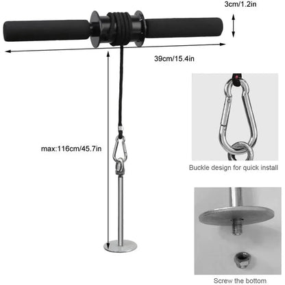 Braço Força Muscular Treinador Exerciser, Rolo do antebraço com aperto de mão, Equipamentos de Fitness, Home Gym Workout