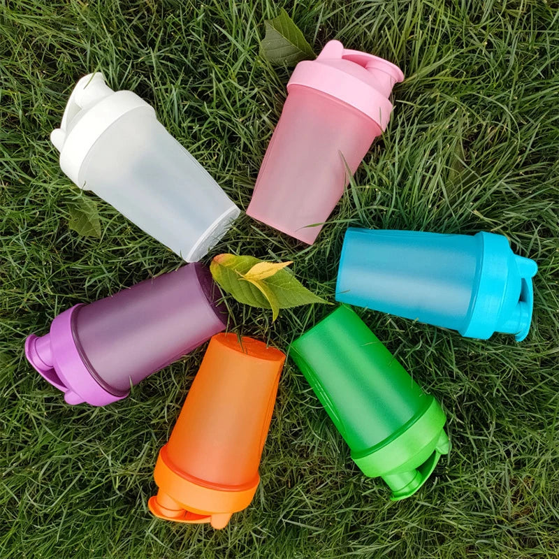 Leeseph Shaker Bottle With Shaker Balls Leak Proof Drink Shaker Bottle For Shake And Pre Work Out Best Shaker Cup (BPA Free)