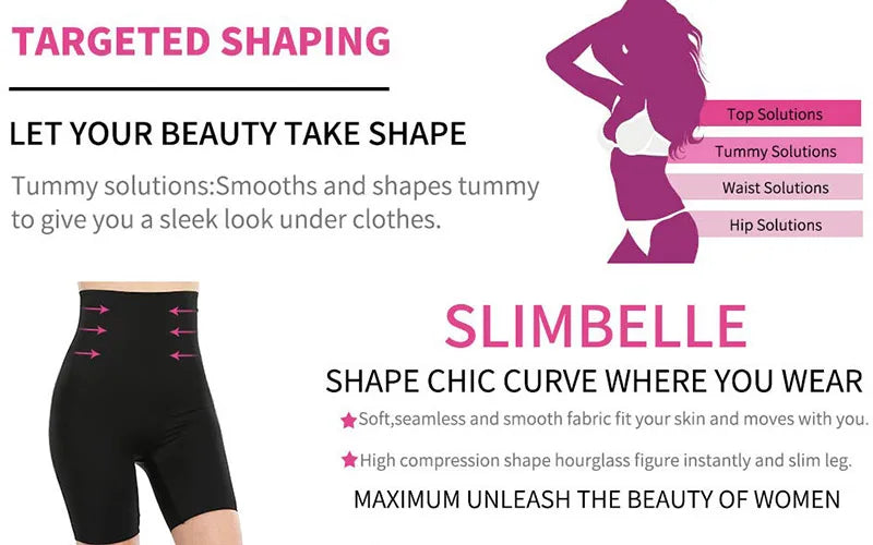 Power Shorts High Waist Body Shaper for Women Lightweight Cotton Blend Phenomenal and Ultra-Breathable Shapewear Control Panties