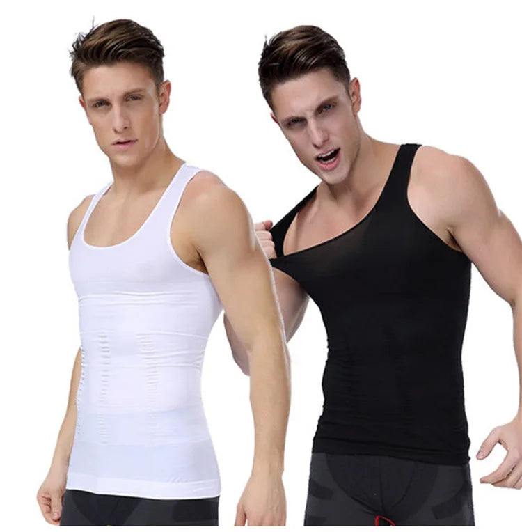 Corset Men Slimming Vest Fitness Body Shaper Slimming Shirt Full Waist Trainer Shapewear Corsets Vest Tummy Shaper Underwear