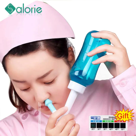 Nose Cleaner Nose Wash Nasal Cavity Cleaner Sinusitis Sensitivity Healthy Care Avoid Allergic Rhinitis Neti Pot 300ML/500ml