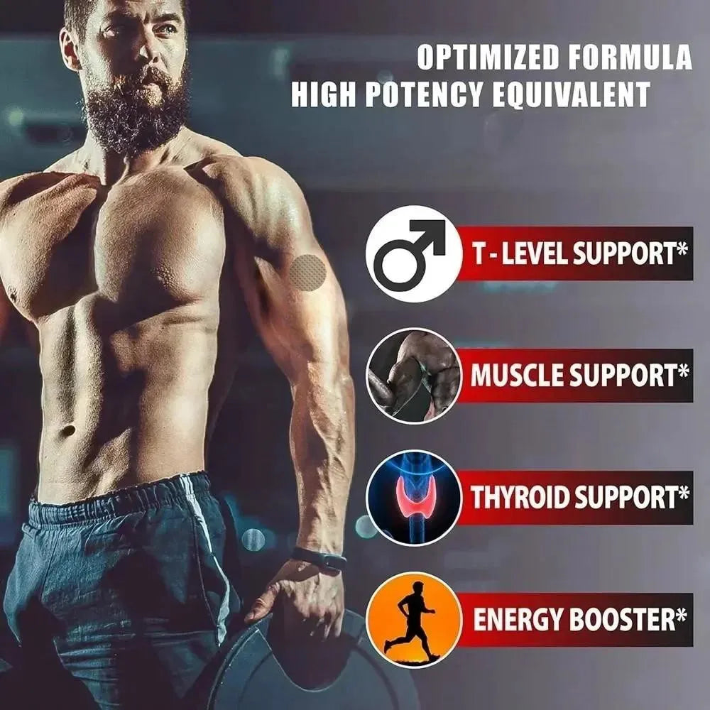 Extreme Anabolic Booster & Muscle Builder, Transdermal Patches Anabolic. Made In The Usa.