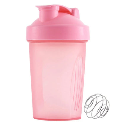 Leeseph Shaker Bottle With Shaker Balls Leak Proof Drink Shaker Bottle For Shake And Pre Work Out Best Shaker Cup (BPA Free)